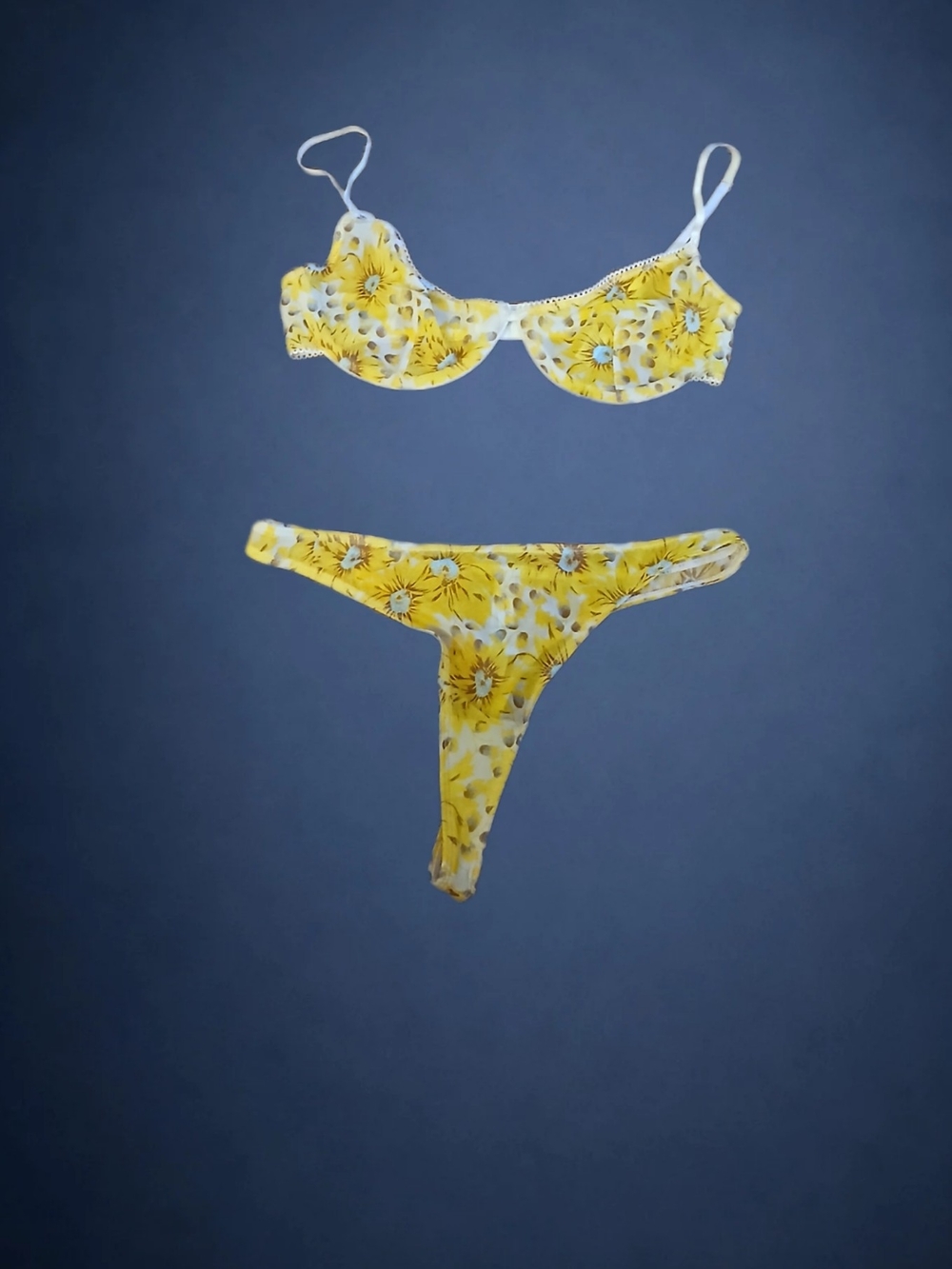 NWOT Urban Outfitters Sunflower Bra And Panty Set